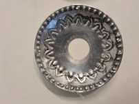 Kerzenring Metall  6cm 3.50